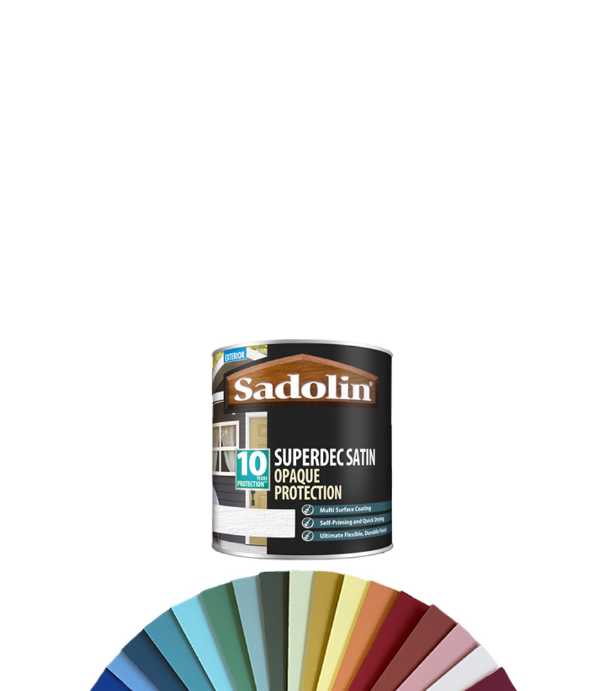 Sadolin Superdec Satin Opaque Wood Protection - 250ml - Tinted Colour Match