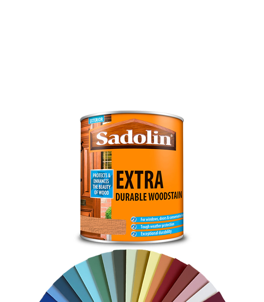 Sadolin Extra Durable Woodstain - 1L - Tinted Mixed Colour
