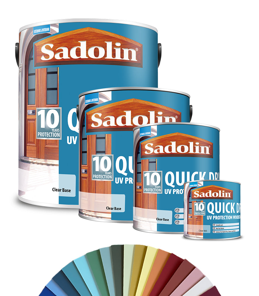 Sadolin Colour Chart.pdf Sadolin Quick Dry UV Protection Woodstain - Tinted Colour – Next Day Paint
