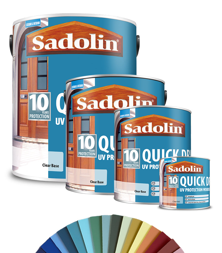 Sadolin Quick Dry UV Protection Woodstain - Tinted Colour