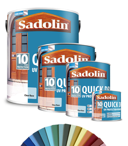Sadolin Quick Dry UV Protection Woodstain - Tinted Colour