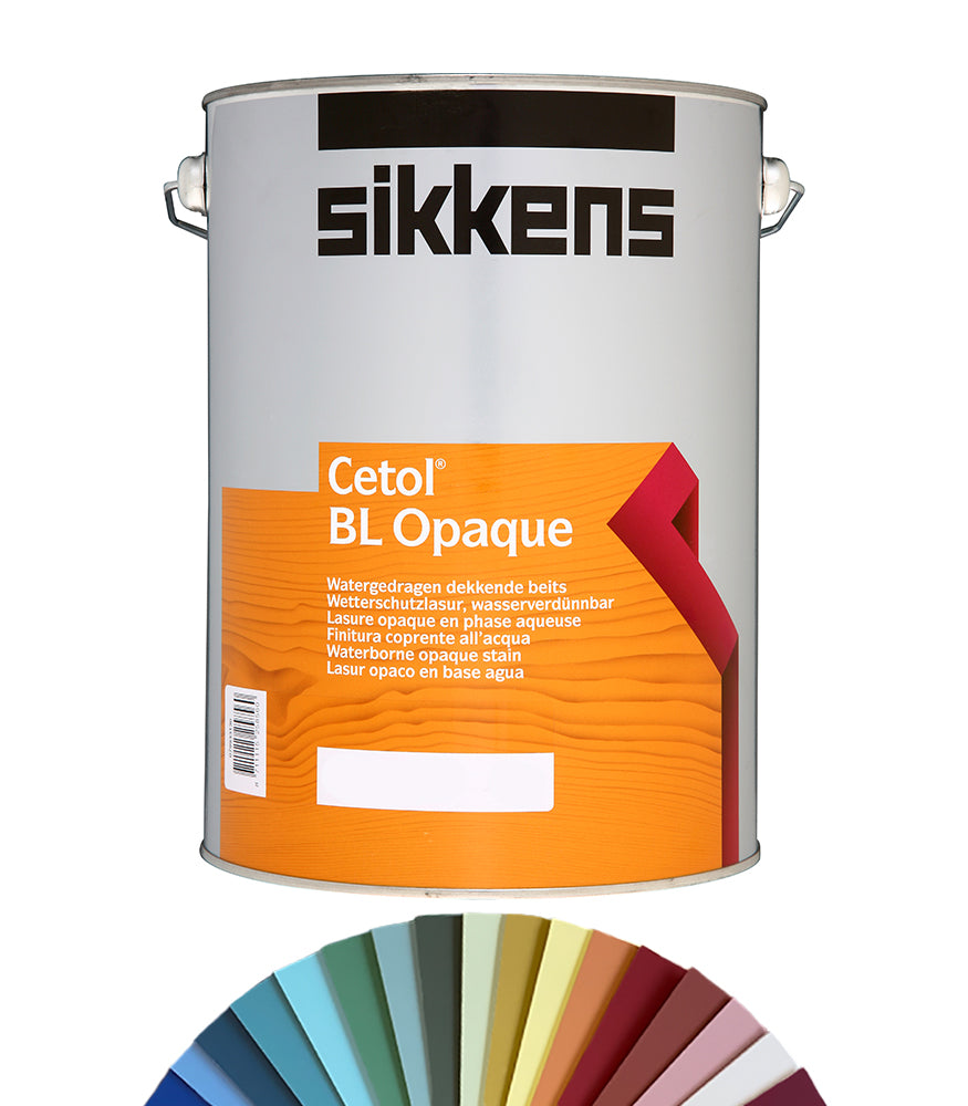 Sikkens Cetol BL Opaque Semi Gloss Woodstain - 5 Litre - Tinted Colour