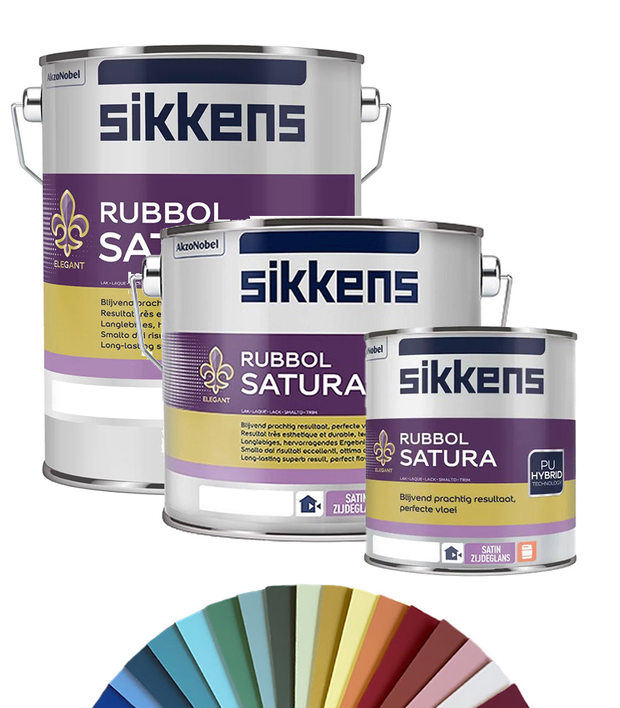 Sikkens Rubbol Satura Satin Paint - Tinted Colour Match