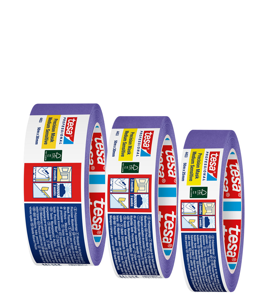 Tesa Precision Masking Tape 4453 Medium Sensitive (2 Months) Purple