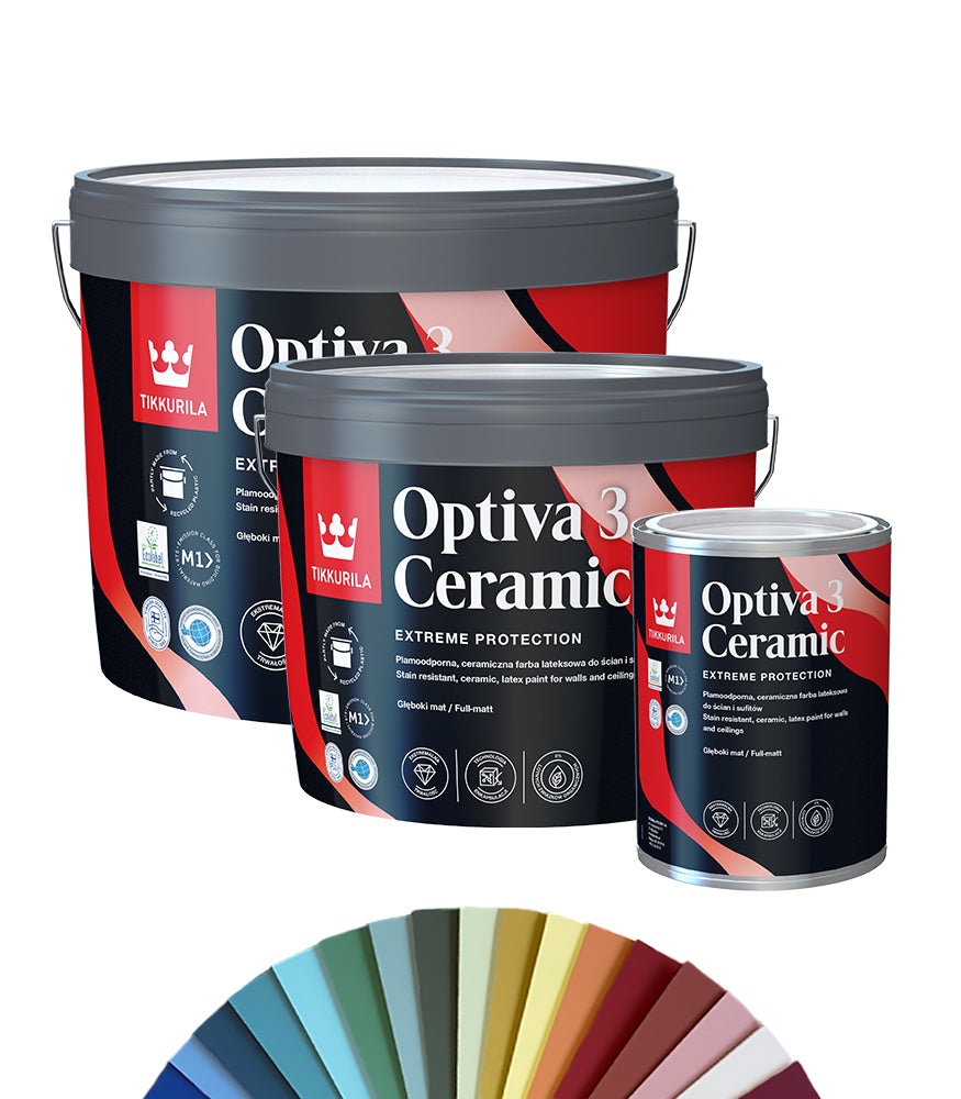 Tikkurila Optiva 3 Ceramic - Tinted Colour Match – Next Day Paint