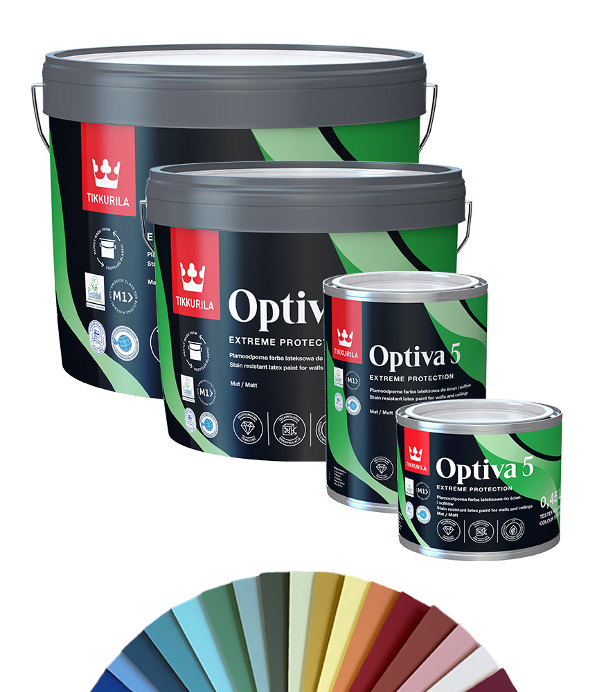 Tikkurila Optiva 5 - Tinted Colour Match – Next Day Paint