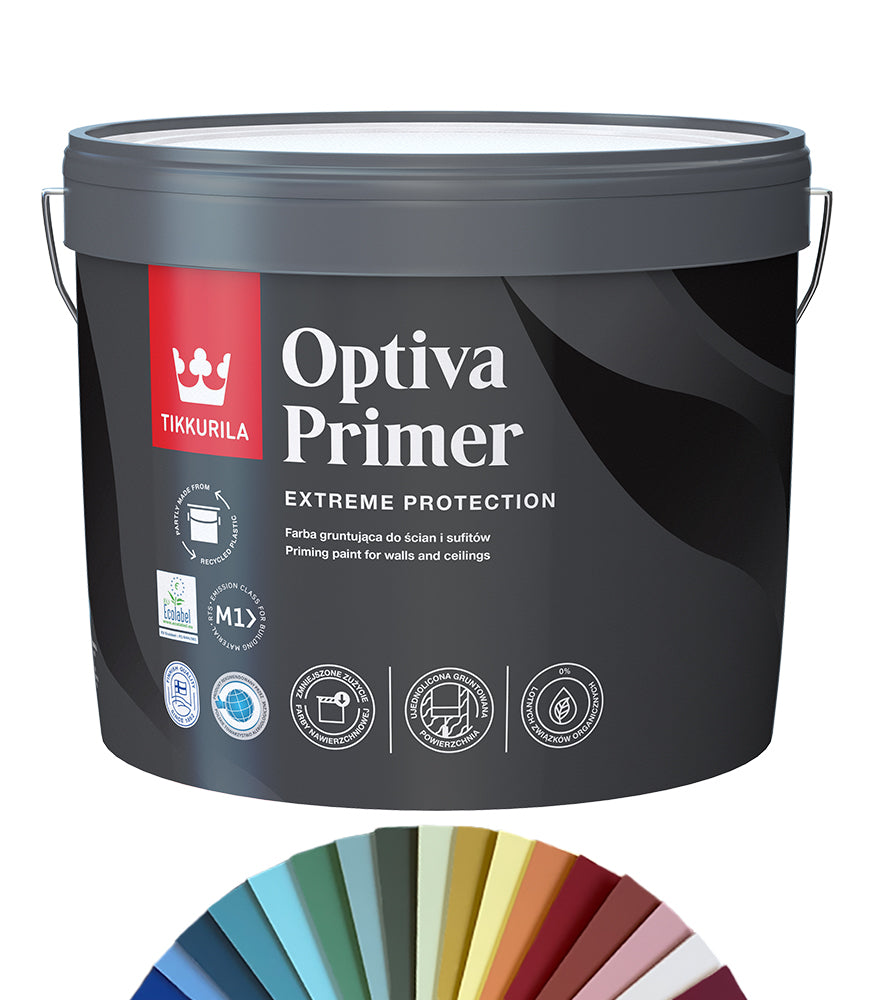 Tikkurila Optiva Primer - 10L - Tinted Mixed Colour
