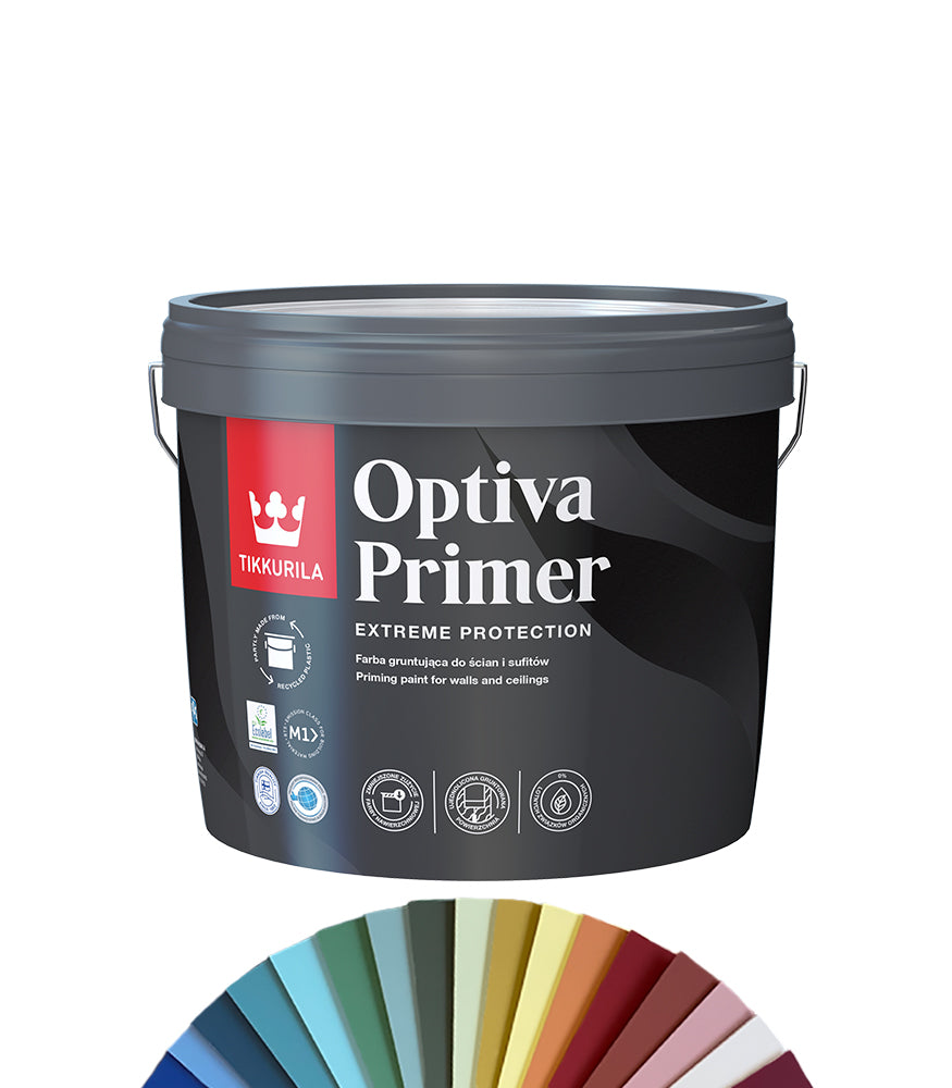 Tikkurila Optiva Primer - 3L - Tinted Mixed Colour
