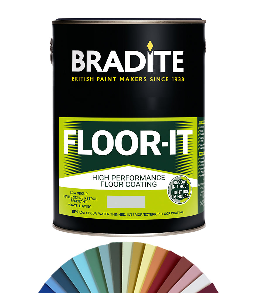 Bradite Floor IT DP9 - 5L - Tinted Colour Match