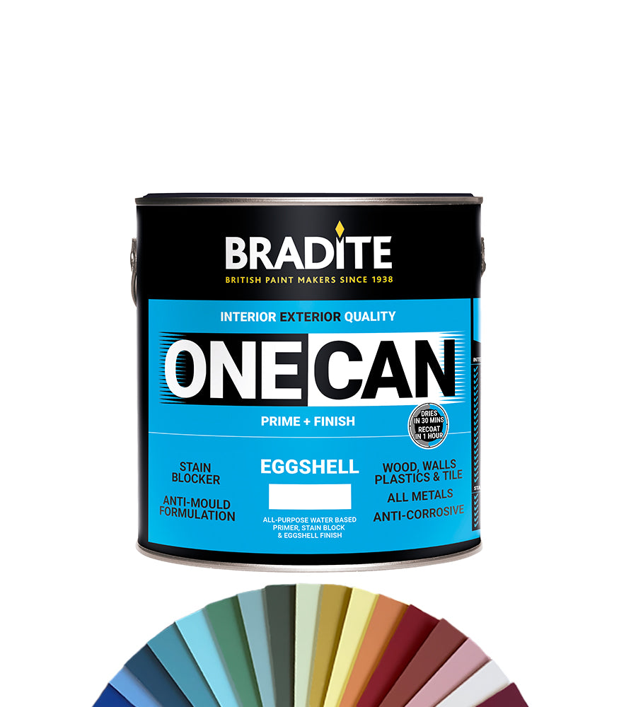 Bradite One Can Eggshell OC64 - 2.5L - Tinted Colour Match