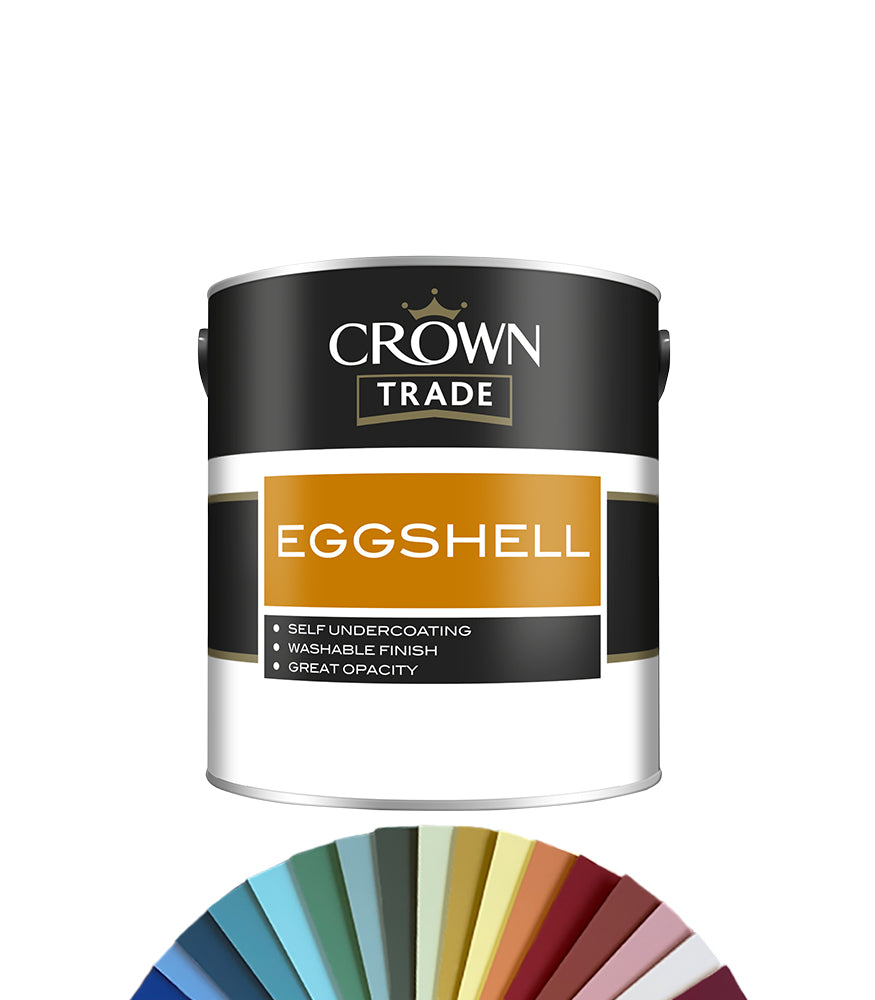 Crown Trade Eggshell - 2.5L - Tinted Colour Match