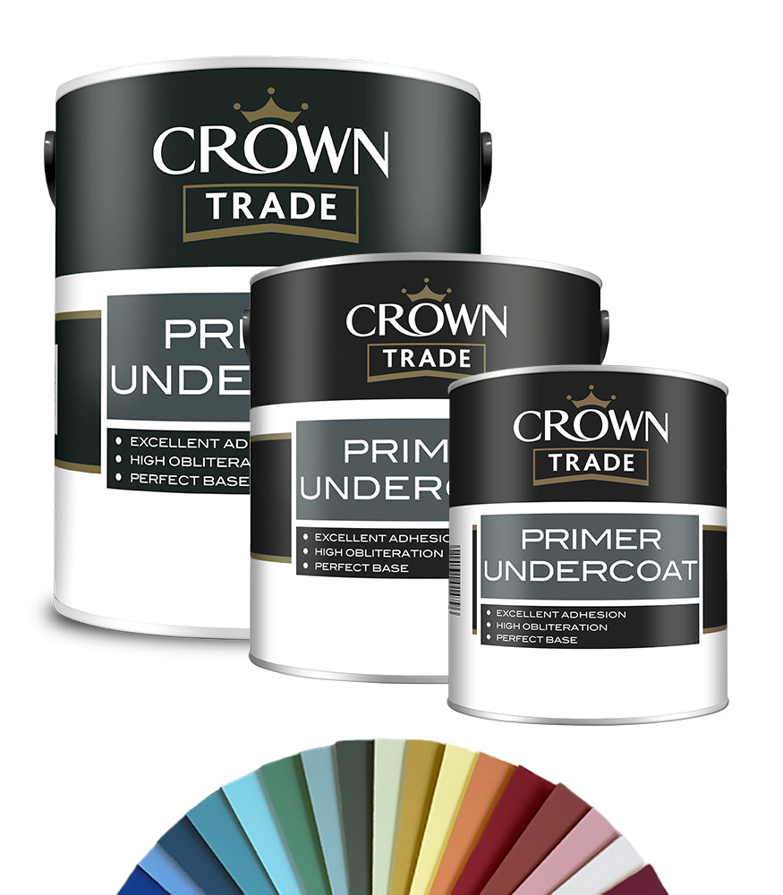 Crown Trade Primer Undercoat - Tinted Colour Match