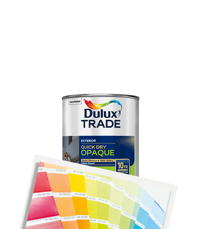 Dulux Trade Quick Dry Opaque 1L - Tinted Mixed Colour