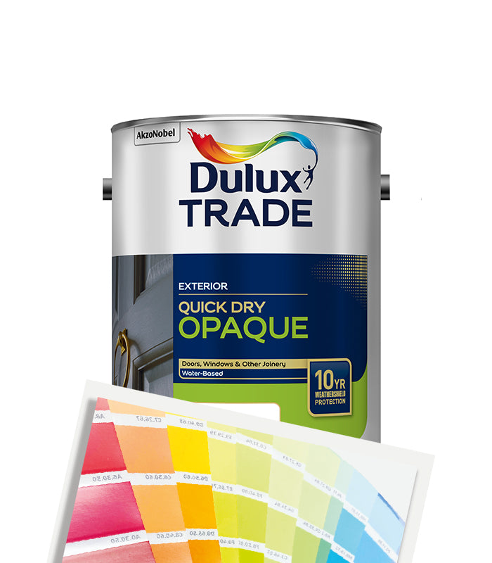 Dulux Trade Quick Dry Opaque 5L - Tinted Mixed Colour