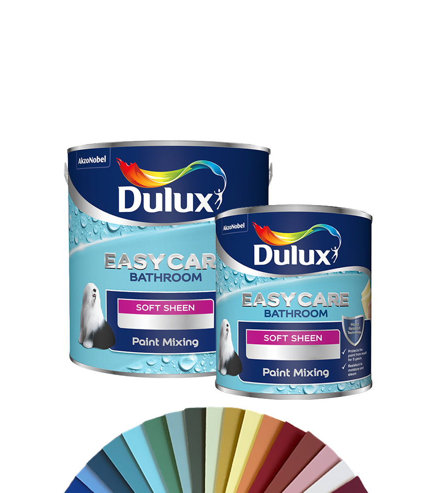Dulux Easycare Bathroom Soft Sheen Paint - Tinted Colour Match