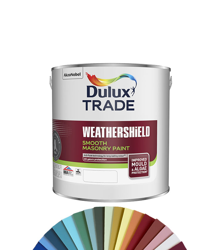 Dulux Trade Weathershield Masonry 2.5L - Tinted Mixed Colour