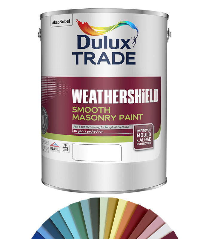 Dulux Trade Weathershield Masonry 5L - Tinted Mixed Colour