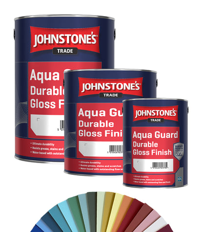 Johnstone's Aqua Guard Durable Gloss Finish Paint - Tinted Colour Match