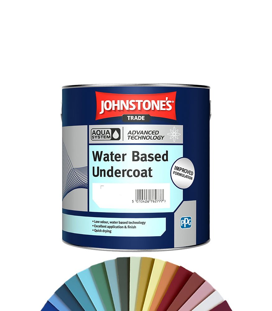 Johnstones Trade Aqua Water Based Undercoat 2.5L - Tinted Colour Match