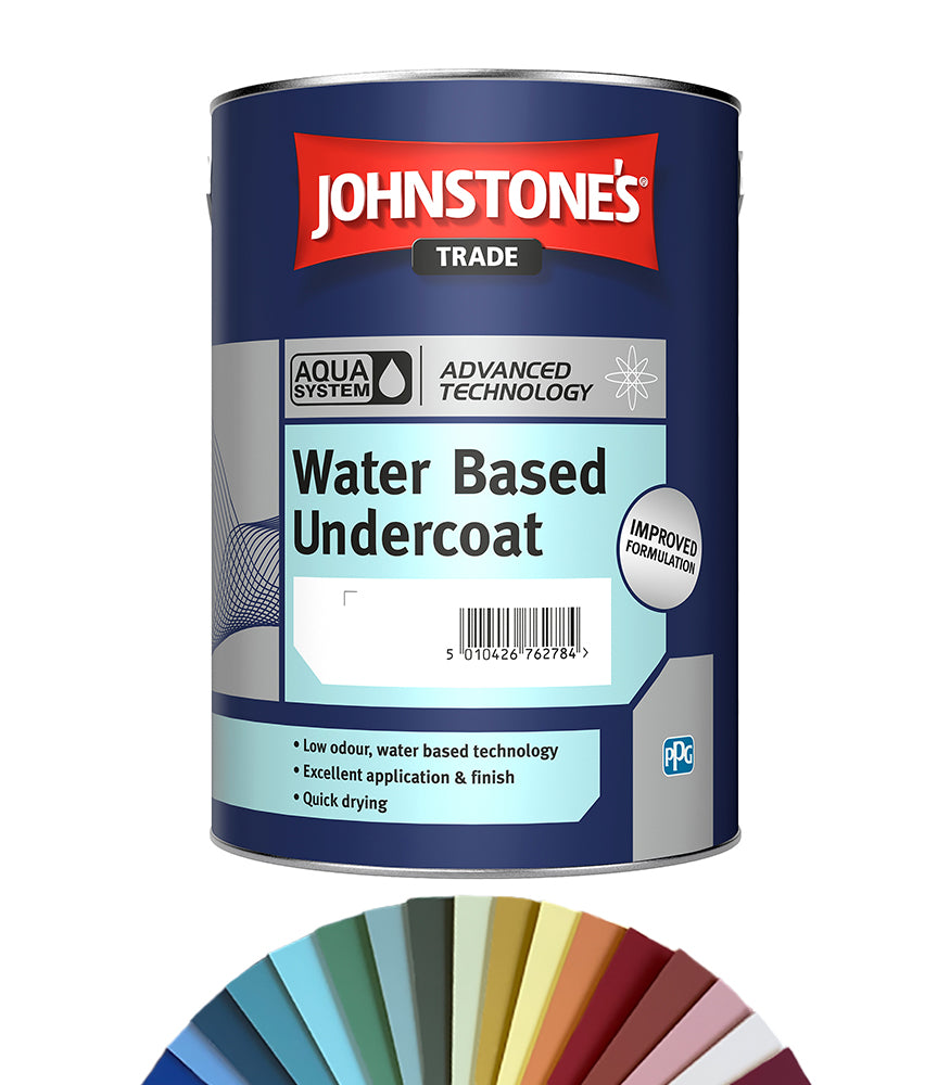 Johnstones Trade Aqua Water Based Undercoat 5L - Tinted Colour Match