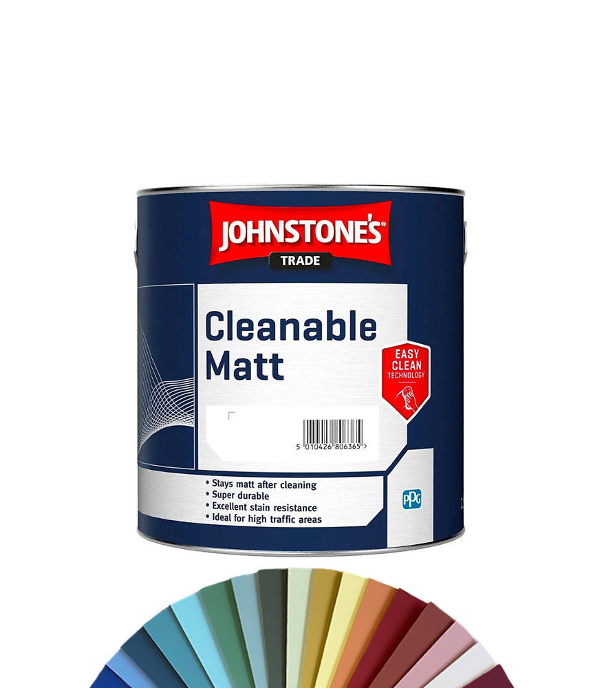 Johnstones Trade Cleanable Matt 2.5L - Tinted Colour Match