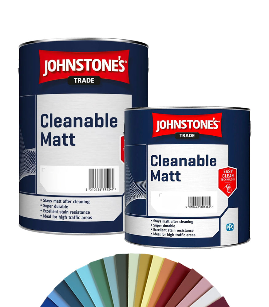 Johnstone's Trade Cleanable Matt Paint - Tinted Colour Match