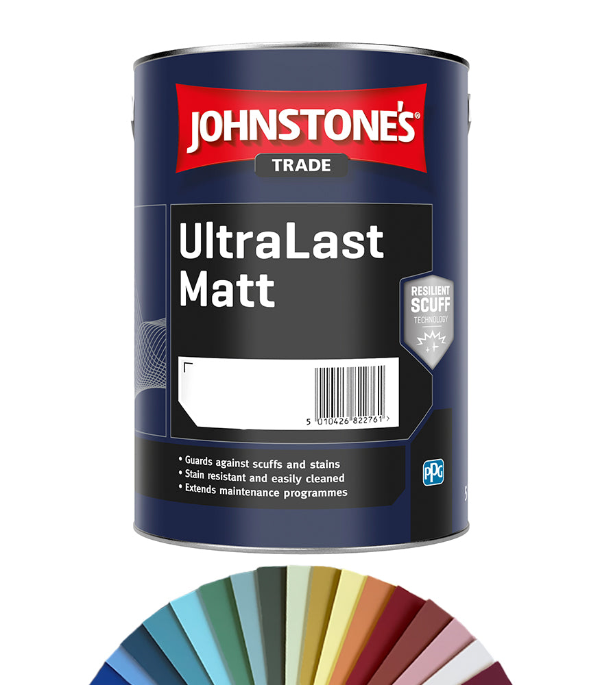 Johnstone's Trade UltraLast Matt Paint - 5L - Tinted Colour Match