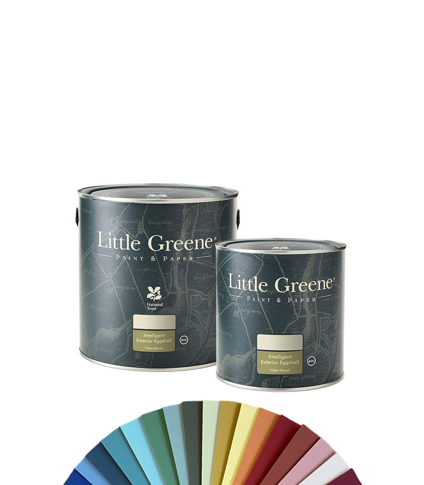 Little Greene Intelligent Exterior Eggshell Paint - Tinted Colour