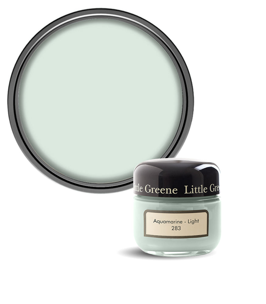 Little Greene Absolute Matt Emulsion Sample Pot - Aquamarine - Light 283 - 60ml