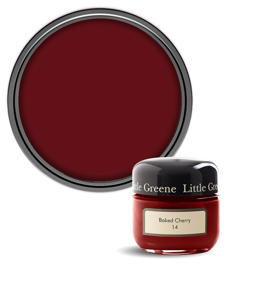 Little Greene Absolute Matt Emulsion Sample Pot - Baked Cherry 14 - 60ml