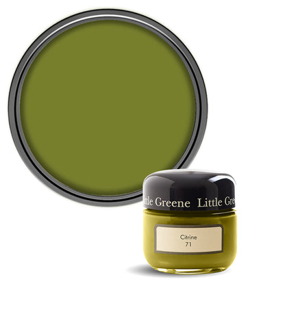 Little Greene Absolute Matt Emulsion Sample Pot - Citrine 71 - 60ml