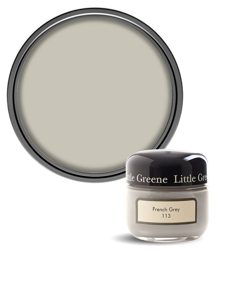 Little Greene Absolute Matt Emulsion Sample Pot - French Grey 113 - 60ml