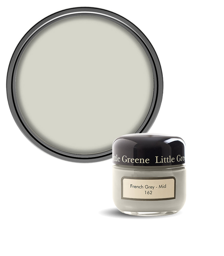Little Greene Absolute Matt Emulsion Sample Pot - French Grey - Mid 162 - 60ml