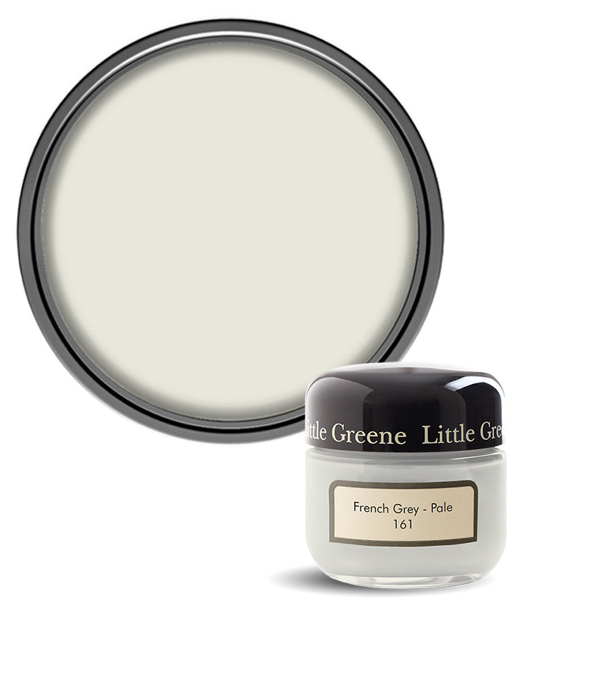 Little Greene Absolute Matt Emulsion Sample Pot - French Grey - Pale 161 - 60ml