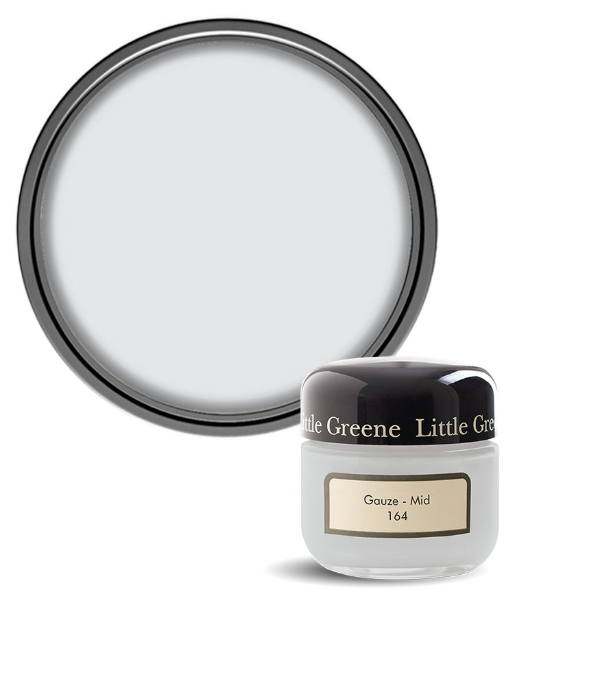 Little Greene Absolute Matt Emulsion Sample Pot - Gauze - Mid 164 - 60ml