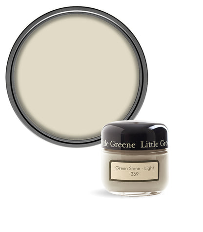 Little Greene Absolute Matt Emulsion Sample Pot - Green Stone - Light 269 - 60ml
