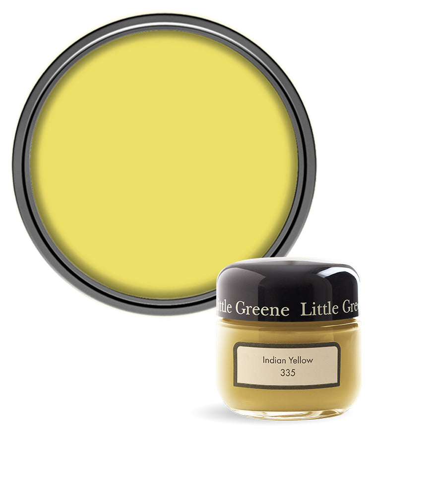 Little Greene Absolute Matt Emulsion Sample Pot - Indian Yellow 335 - 60ml