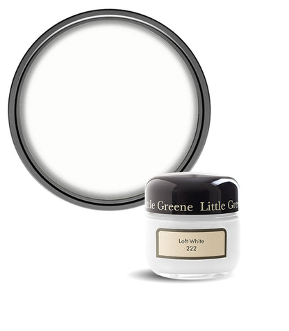 Little Greene Absolute Matt Emulsion Sample Pot - Loft White 222 - 60ml