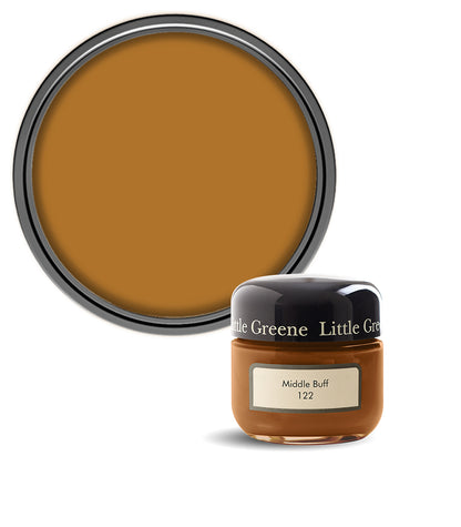 Little Greene Absolute Matt Emulsion Sample Pot - Middle Buff 122 - 60ml