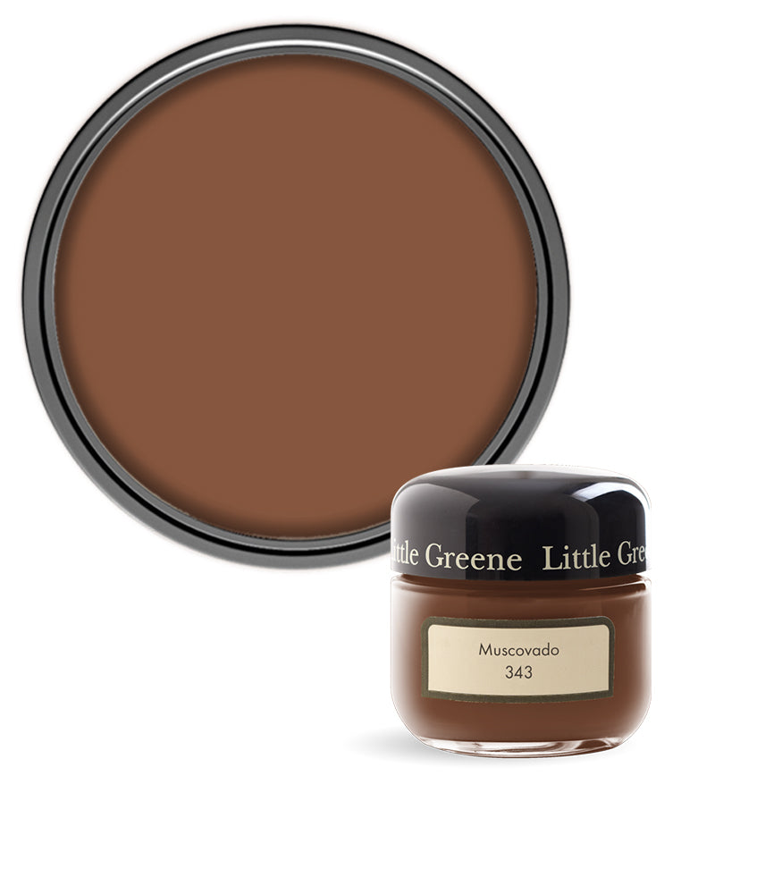 Little Greene Absolute Matt Emulsion Sample Pot - Muscovado 343 - 60ml