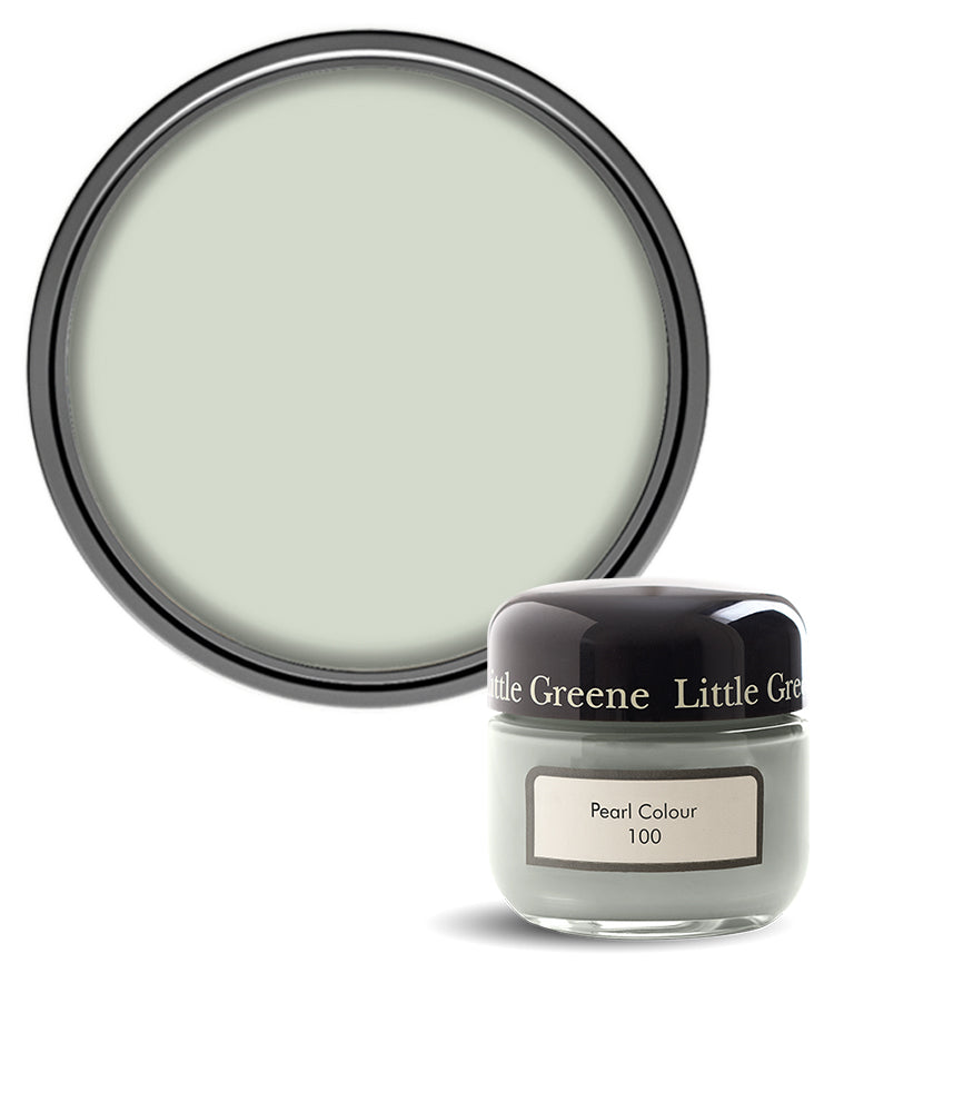 Little Greene Absolute Matt Emulsion Sample Pot - Pearl Colour 100 - 60ml