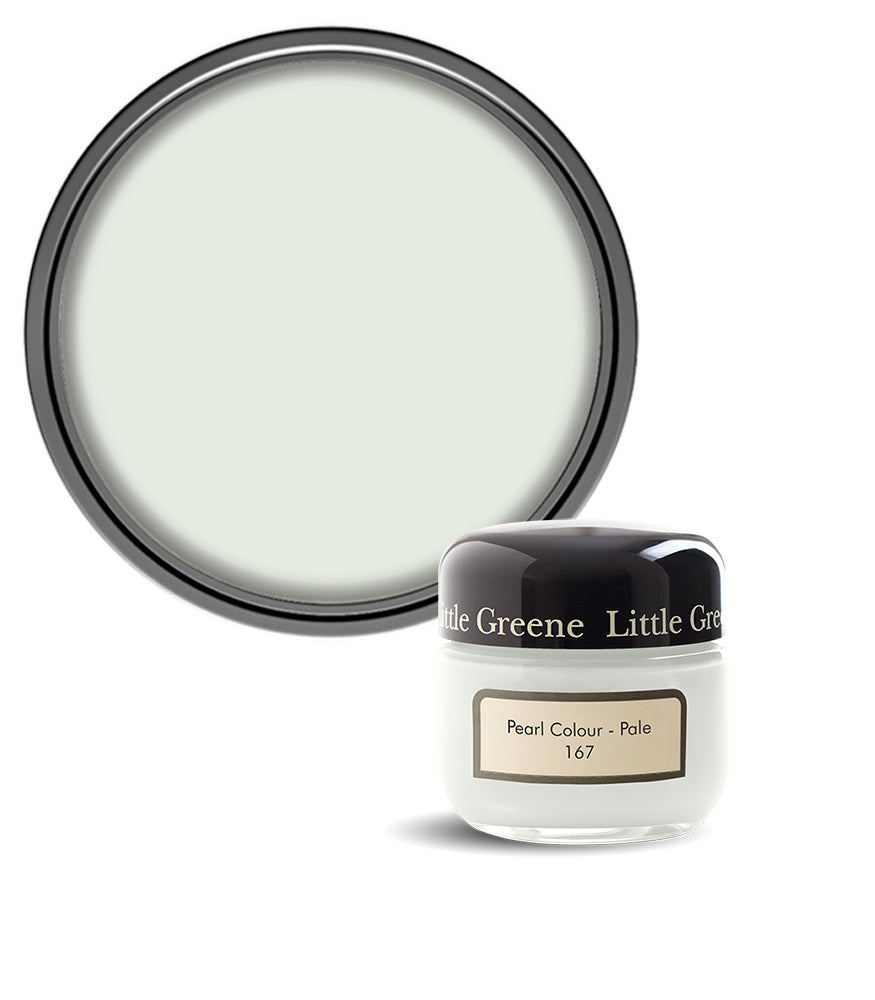 Little Greene Absolute Matt Emulsion Sample Pot - Pearl Colour - Pale 167 - 60ml