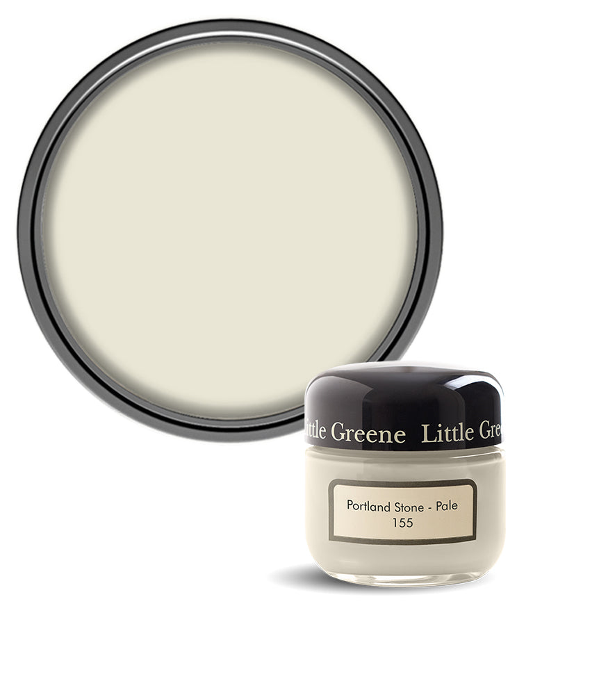 Little Greene Absolute Matt Emulsion Sample Pot - Portland Stone - Pale 155 - 60ml