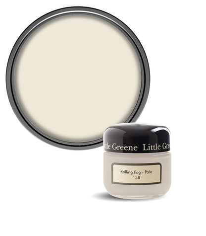 Little Greene Absolute Matt Emulsion Sample Pot - Rolling Fog - Pale 158 - 60ml