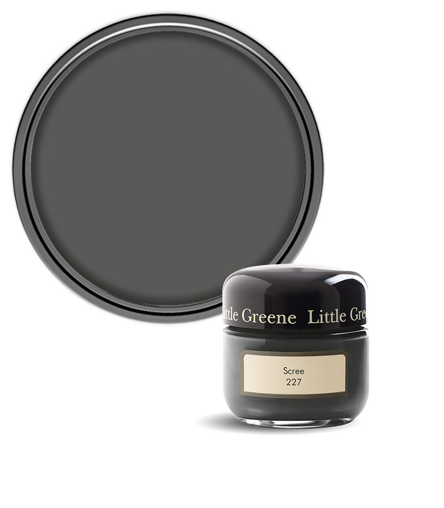 Little Greene Absolute Matt Emulsion Sample Pot - Scree 227 - 60ml
