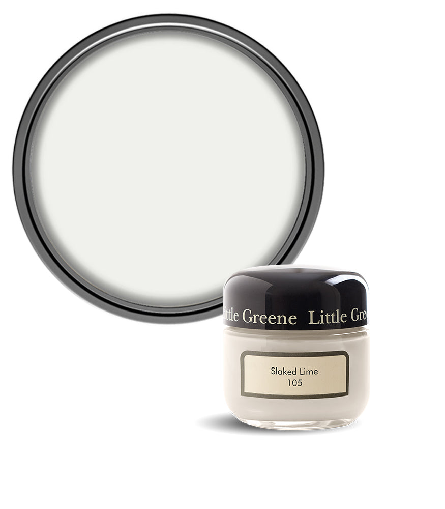 Little Greene Absolute Matt Emulsion Sample Pot - Slaked Lime 105 - 60ml