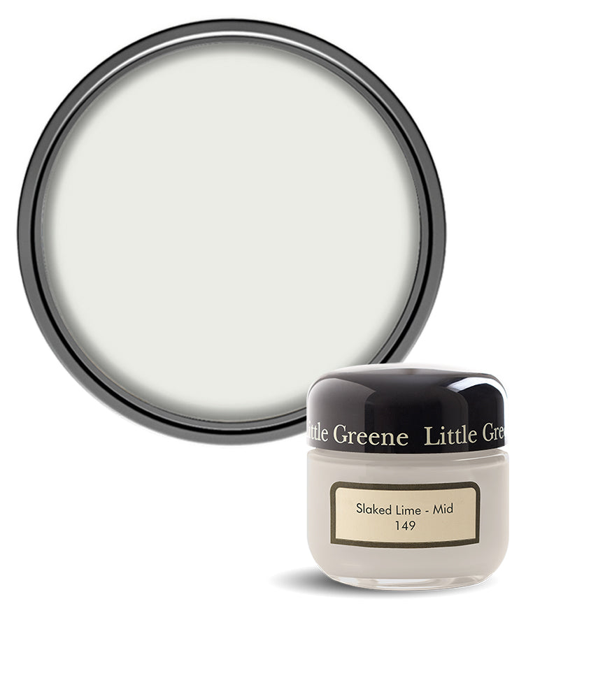 Little Greene Absolute Matt Emulsion Sample Pot - Slaked Lime - Mid 149 - 60ml