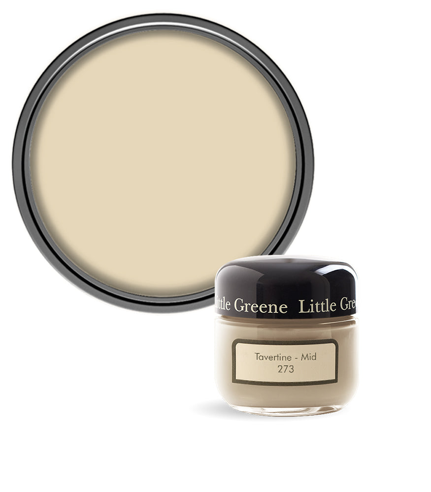Little Greene Absolute Matt Emulsion Sample Pot - Travertine - Mid 273 - 60ml