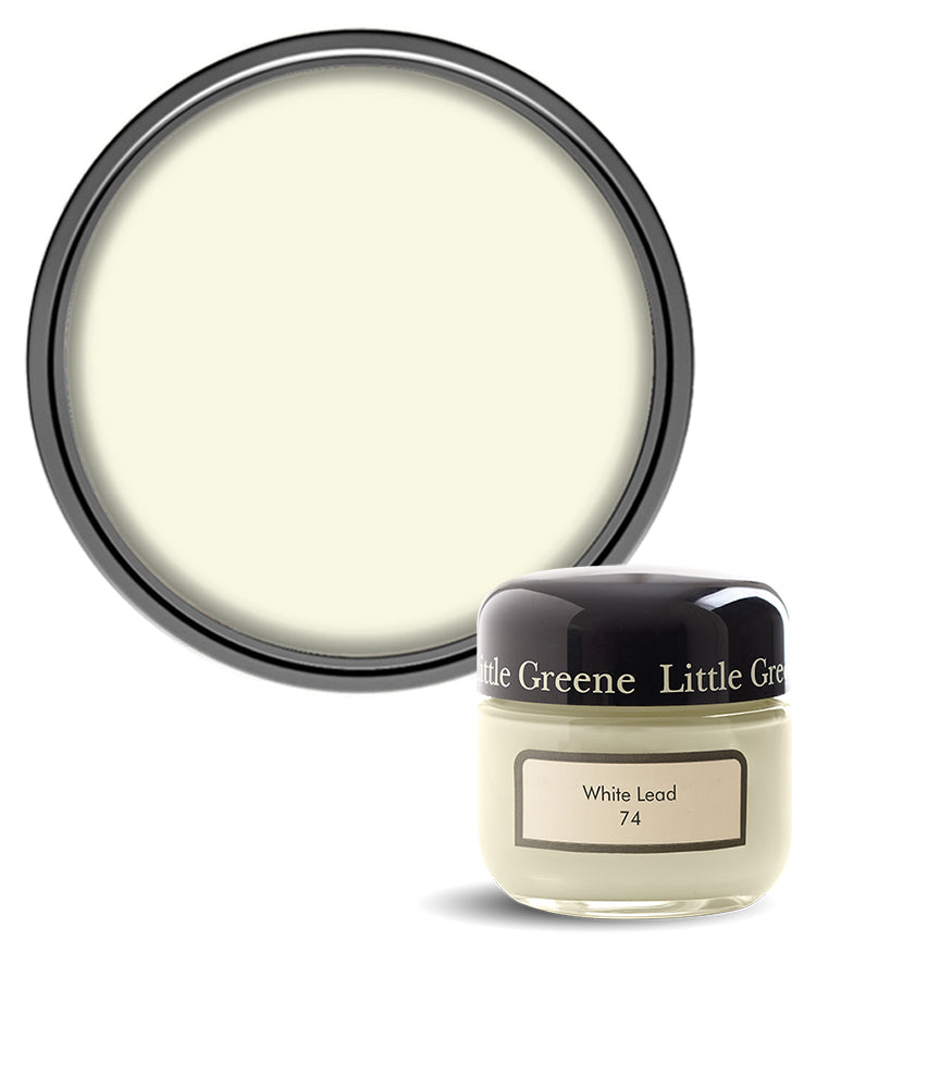 Little Greene Absolute Matt Emulsion Sample Pot - White Lead 74 - 60ml