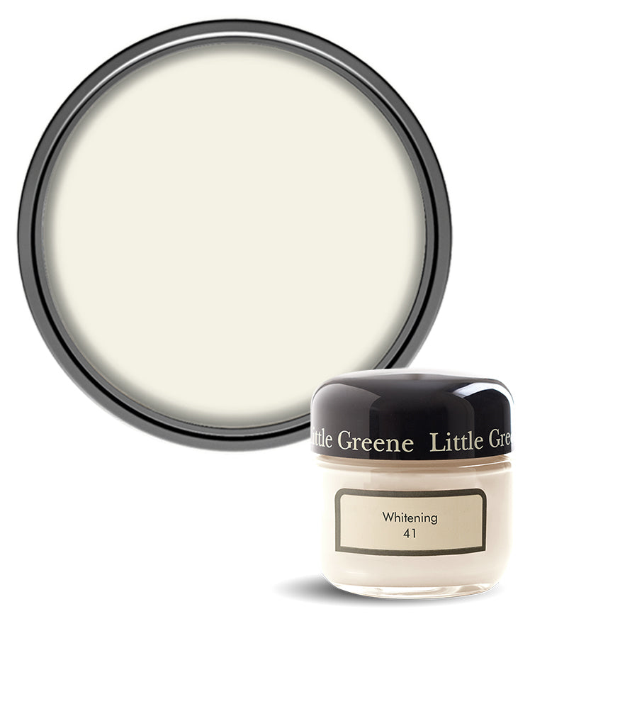 Little Greene Absolute Matt Emulsion Sample Pot - Whitening 41 - 60ml